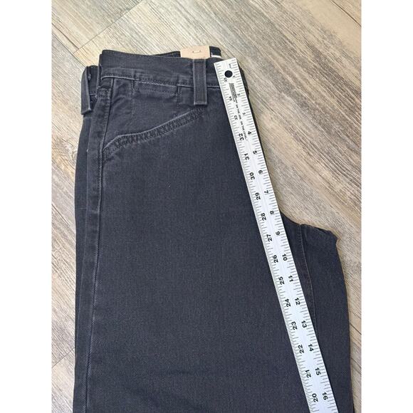 Levi's '94 Baggy Wide Leg Mid-Rise Jeans Black Faded Wash 25 x 31 Women's - Picture 3 of 10